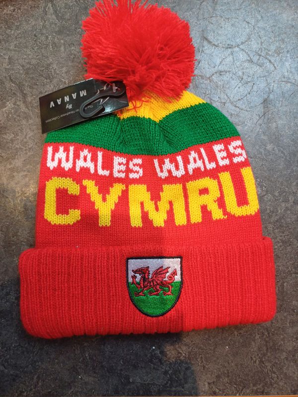 Wales Bobble Hat