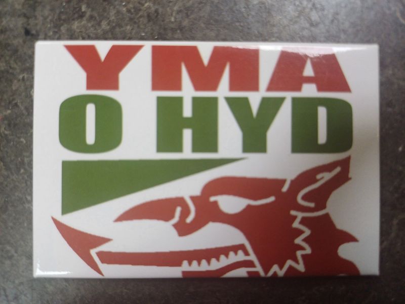 Yma O Hyd Fridge Magnet