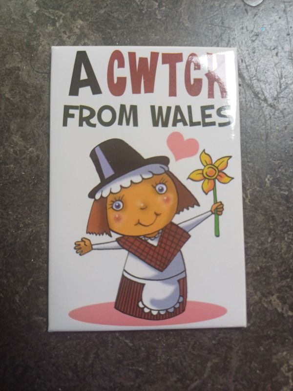 A Cwtch from Wales Fridge Magnet
