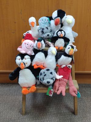 Puffins, Gulls and Seaside Soft Toys