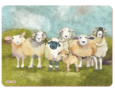 Felted Sheep - Placemat by Emma Ball