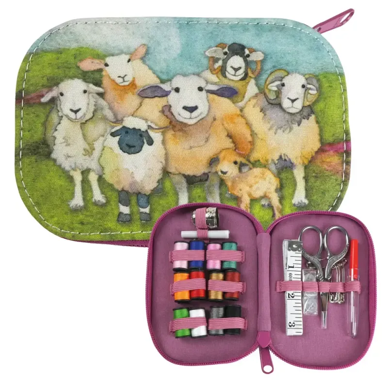 'Felted Sheep' Sewing set  by Emma Ball