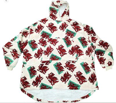 Over-sized Sherpa Fleece Hoodie - Child Size