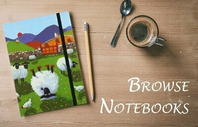 Thomas Joseph Notebooks and Shopping Lists