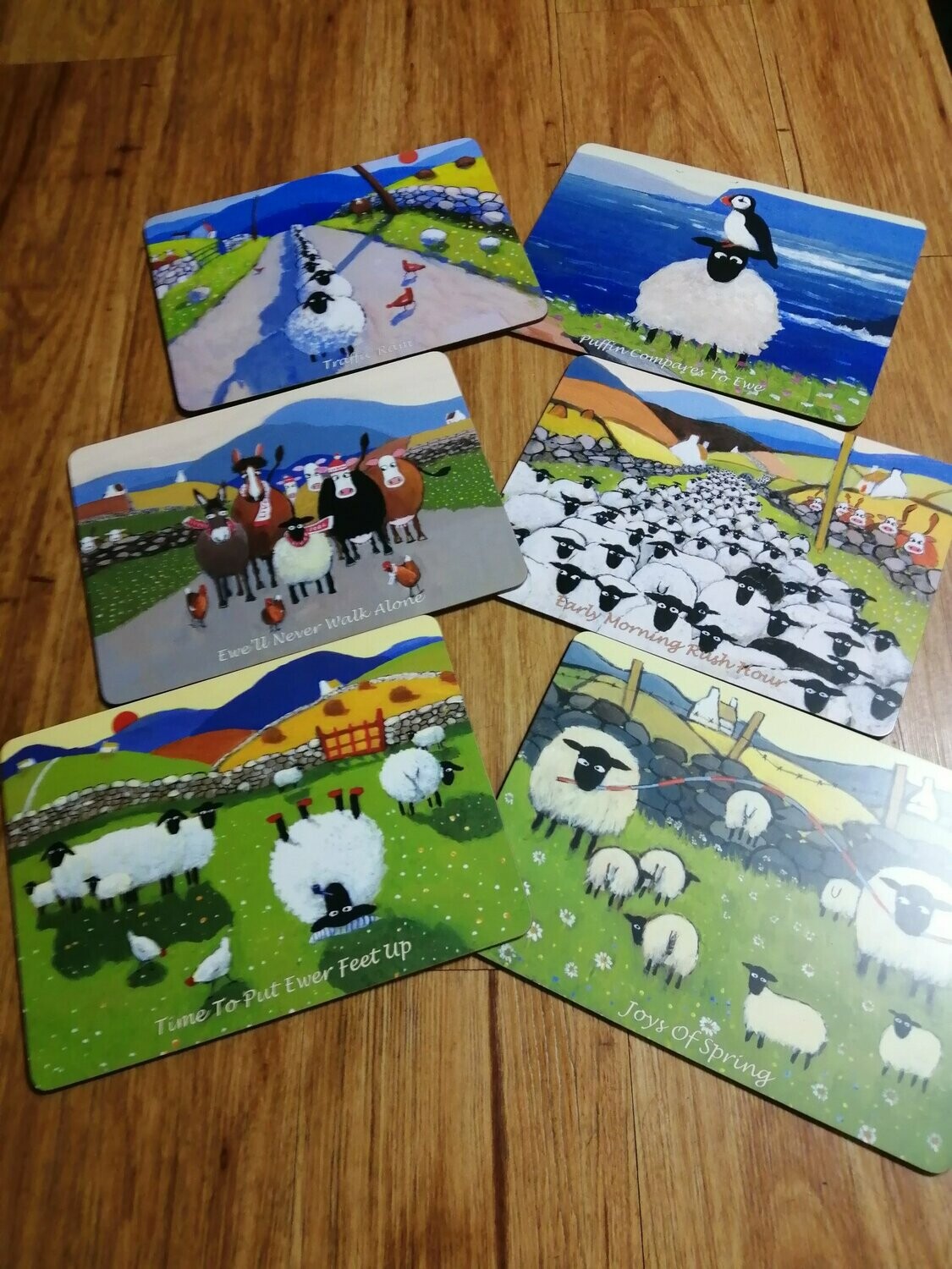 6 Placemat Set by Thomas Joseph