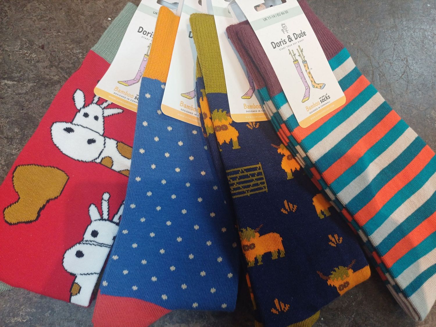 Bamboo Novelty Socks - Mens' 11-14 Bamboo Novelty Socks - Mens' 11-14