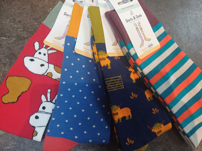 Bamboo Novelty Socks - Mens' 11-14 Bamboo Novelty Socks - Mens' 11-14