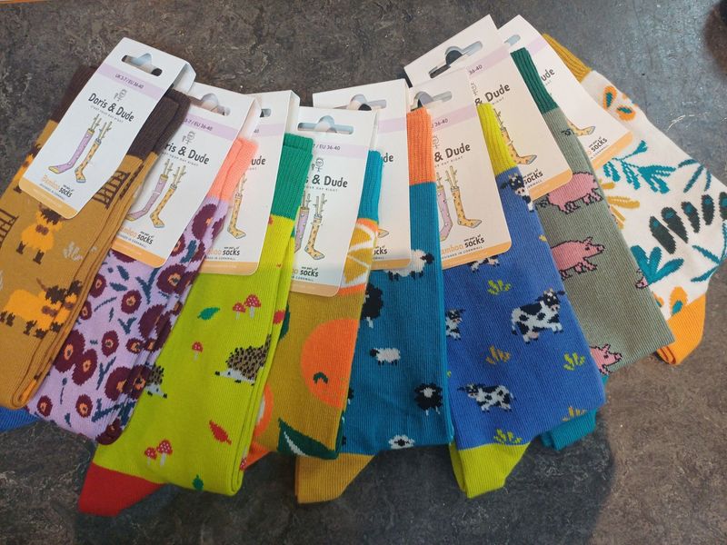 Bamboo Novelty Socks - Ladies Bamboo Novelty Socks - Ladies
