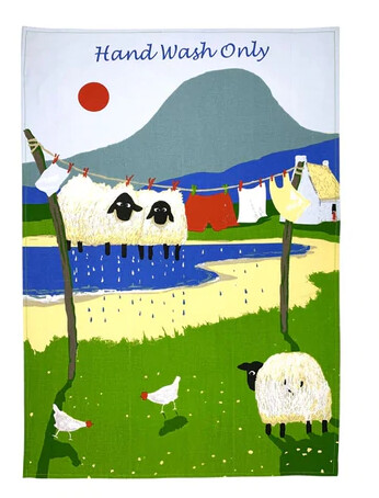 Handwash Only Tea Towel