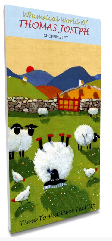 Time to Put Ewer Feet Up Magnetic Shopping List Time to Put Ewer Feet Up Magnetic Shopping List