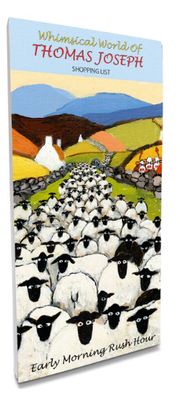 Early Morning Rush Hour Magnetic Shopping List