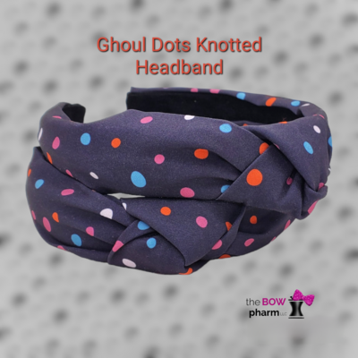 Ghoul Dots Knotted Headbands