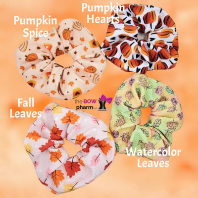 Fall Harvest Scrunchie Collection