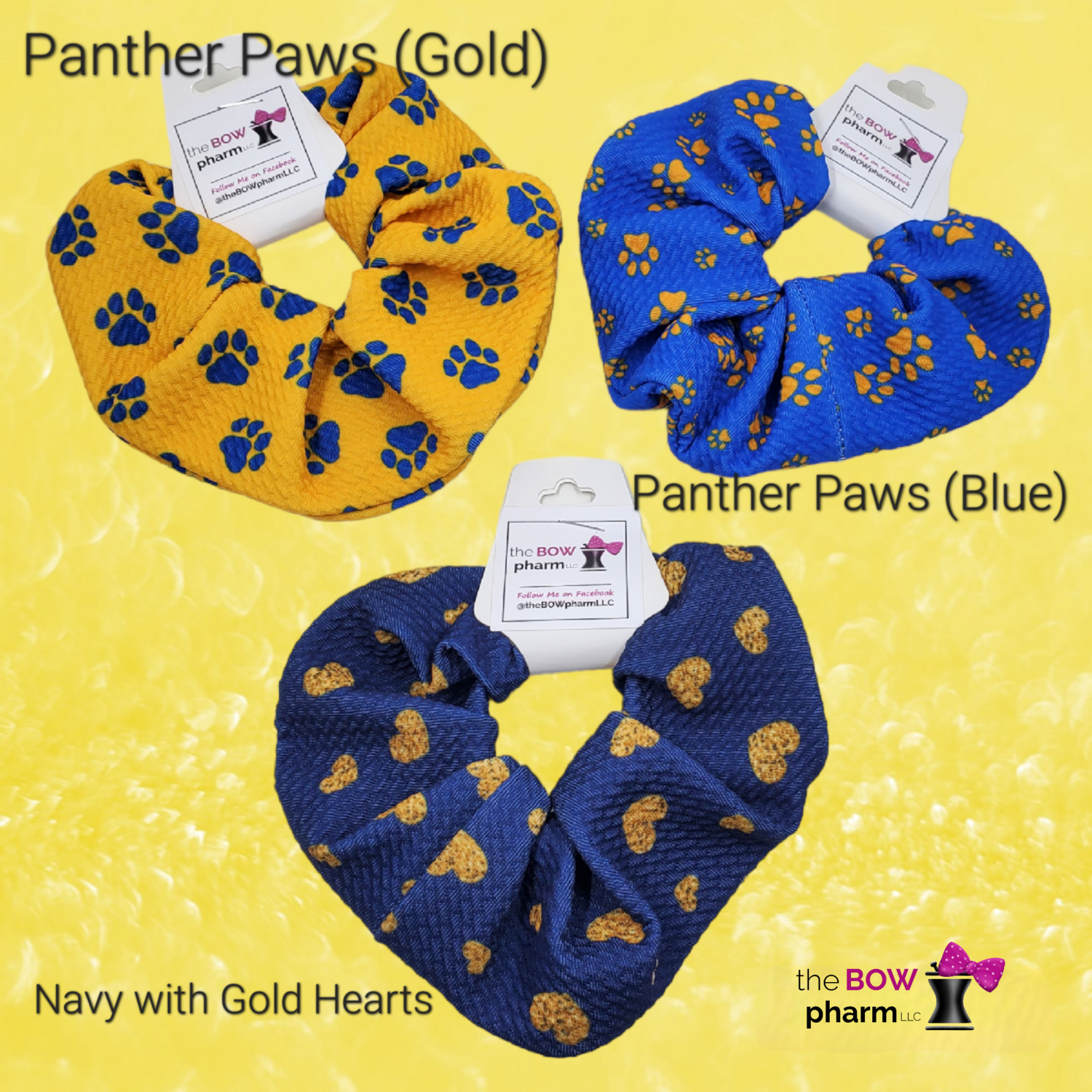 School Spirit Scrunchies Collection