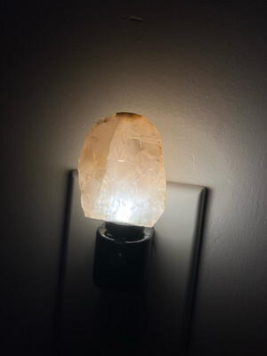 Smoky Quartz Nightlight Healing Energy Raw Reiki Crystal - Small