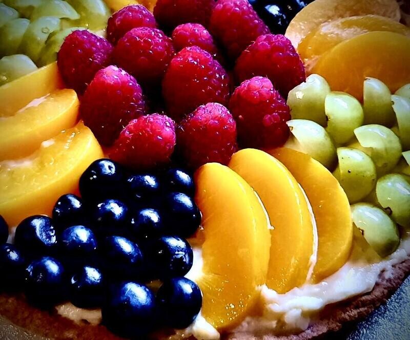 CUSTARD EN FRUITTAART