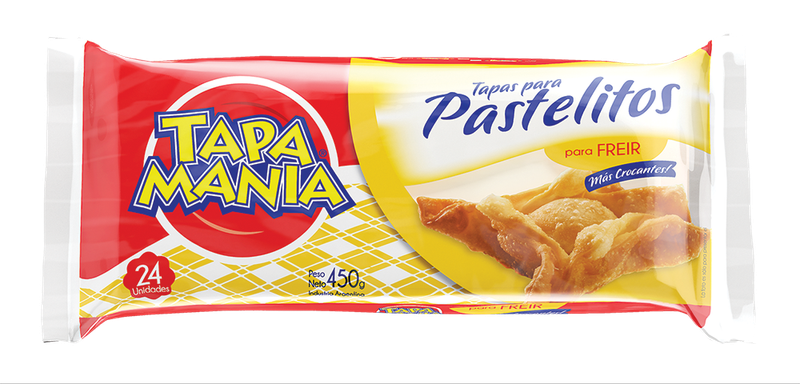 "PASTELES" DOUGH 450g 24 UNITS