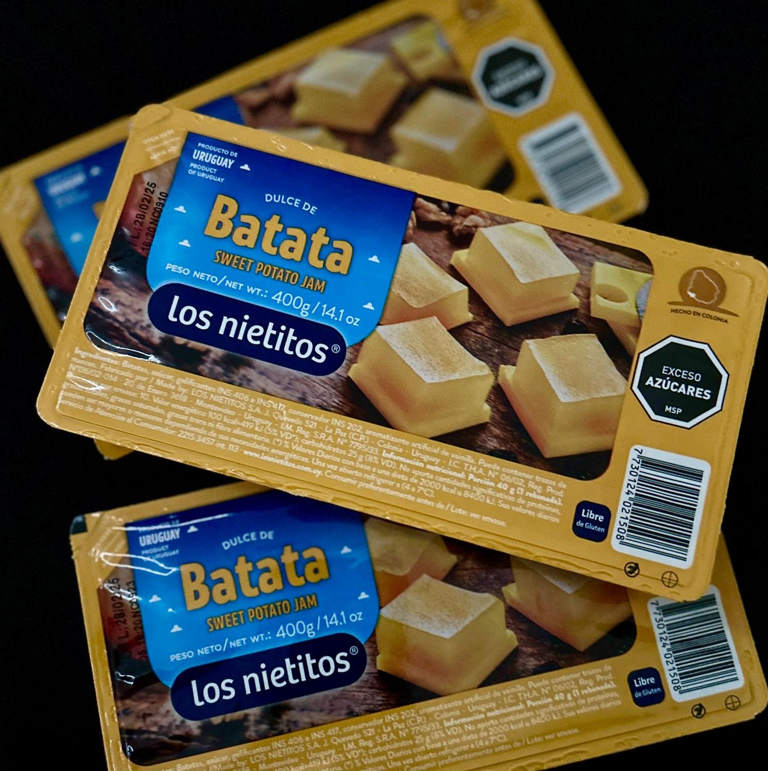 DULCE DE BATATA LOS NIETITOS 400Gr.