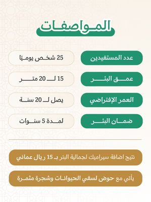 بئر سطحي في اسيا ( بنجلاديش ، باكستان ) بمضخة