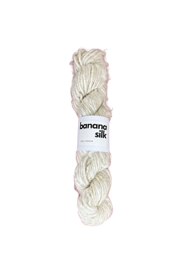 WHITE BANANA SILK YARN
