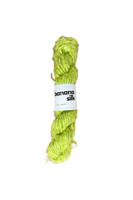 GREEN BANANA SILK YARN