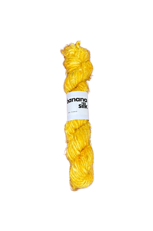 YELLOW BANANA SILK YARN