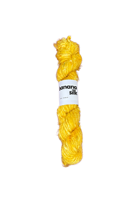 YELLOW BANANA SILK YARN