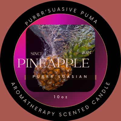 Pineapple Purr'suasion Soy Candle Pineapple Purr'suasion Soy Candle