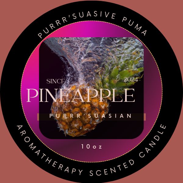 Pineapple Purr'suasion Soy Candle