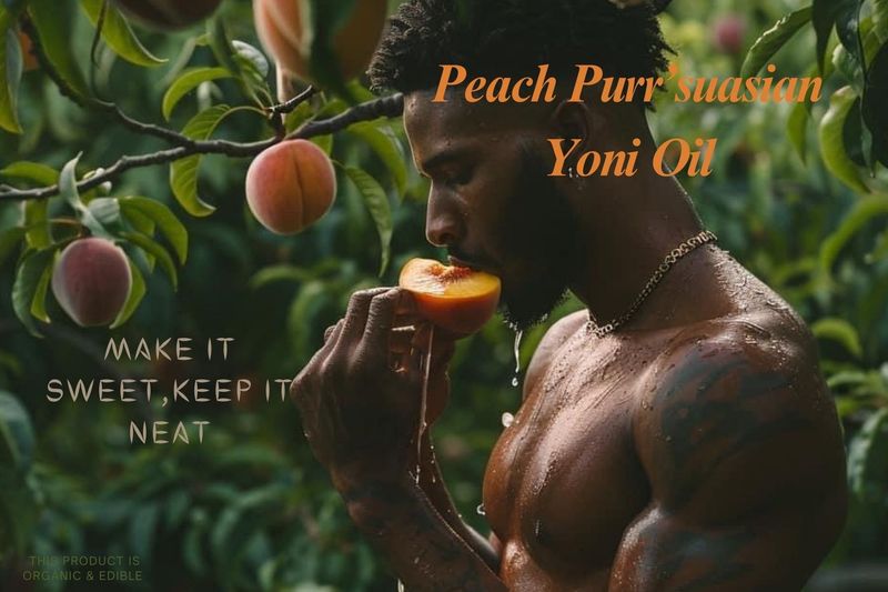 Peach Purr'suasian Yoni Oil  2oz