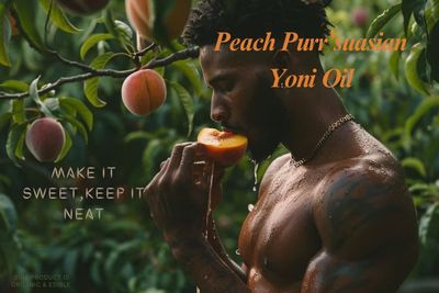 Peach Purr'suasian Yoni Oil  2oz