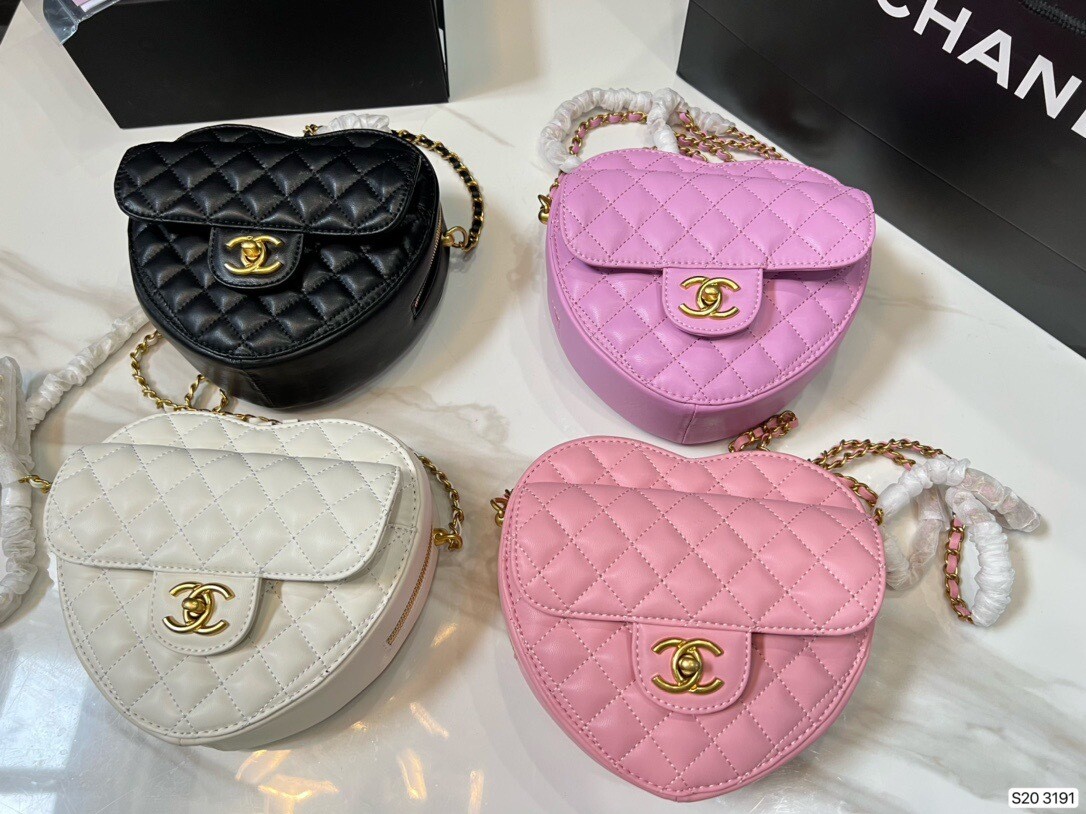Borsa tracolla a cuore 
