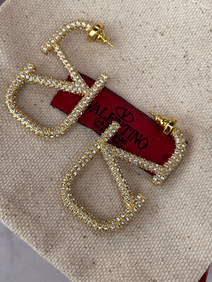 Orecchini vale strass