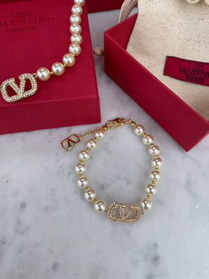Bracciale V perle