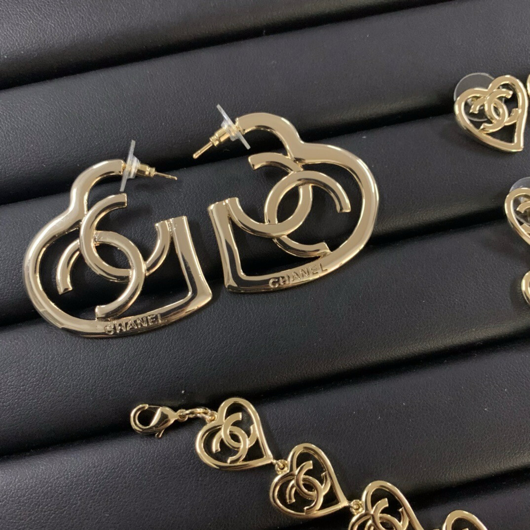 Orecchini cc cuore