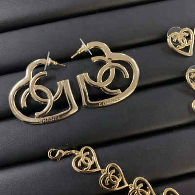 Orecchini cc cuore