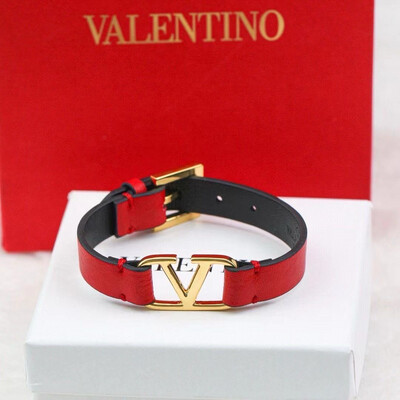 Bracciale V pelle 