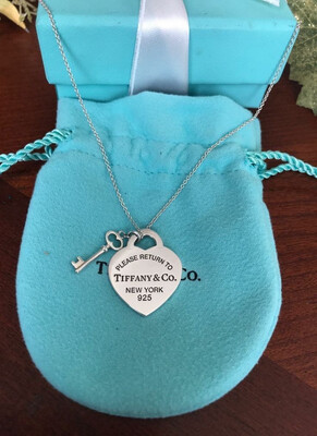Collana cuore chiave