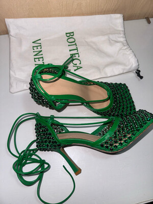 Scarpe Bottega strass