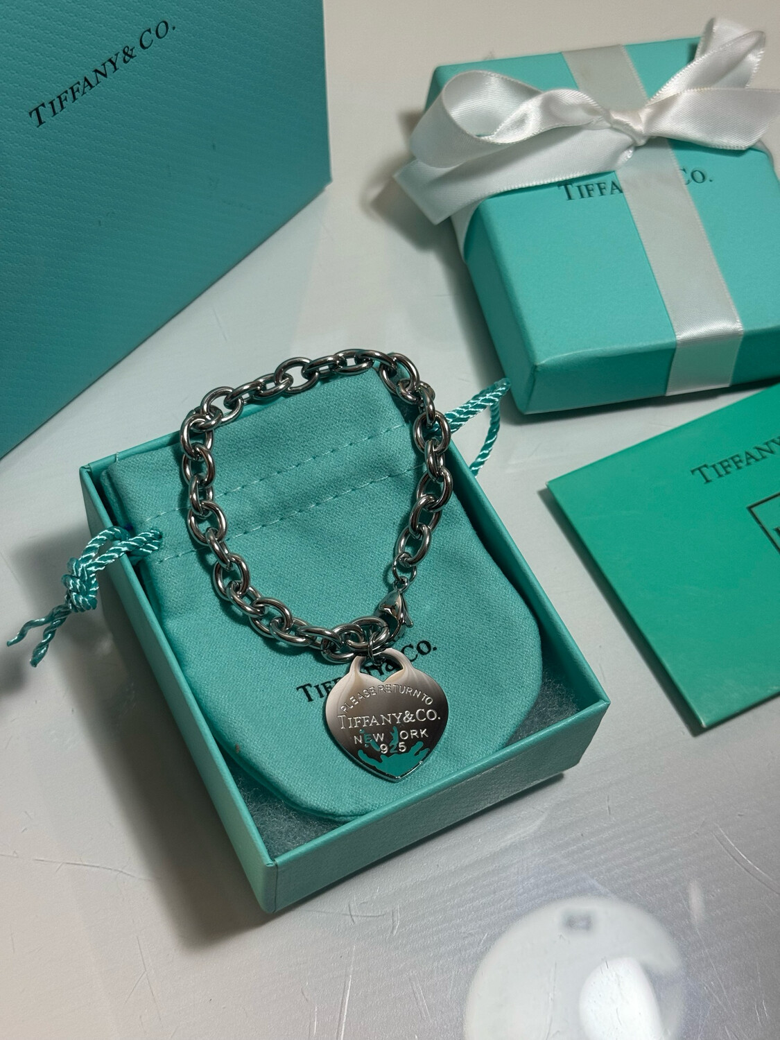 Bracciale cuore splash