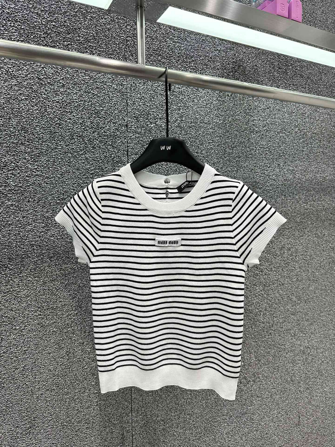 T-shirt righe miu