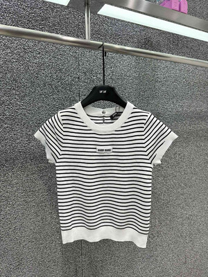T-shirt righe miu