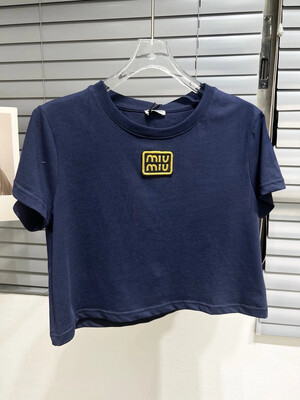 T-shirt miu blu