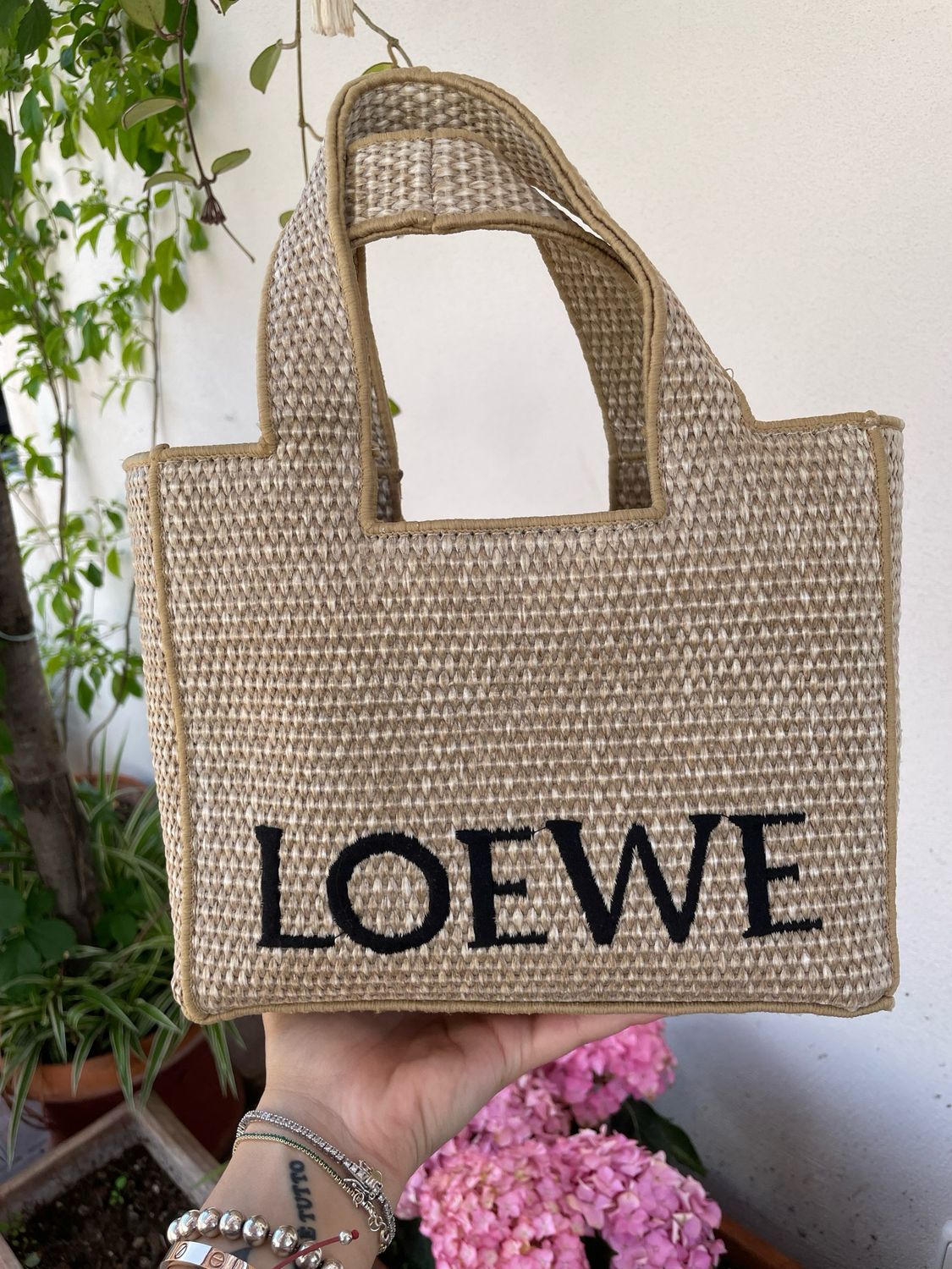 Borsa Loewe mare quadrata 