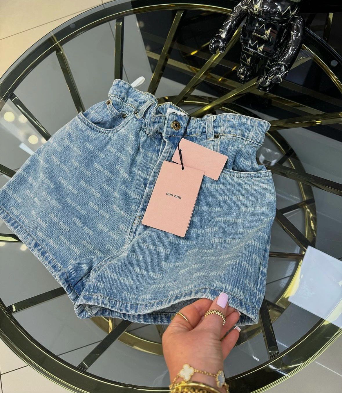 Shorts jeans miu 