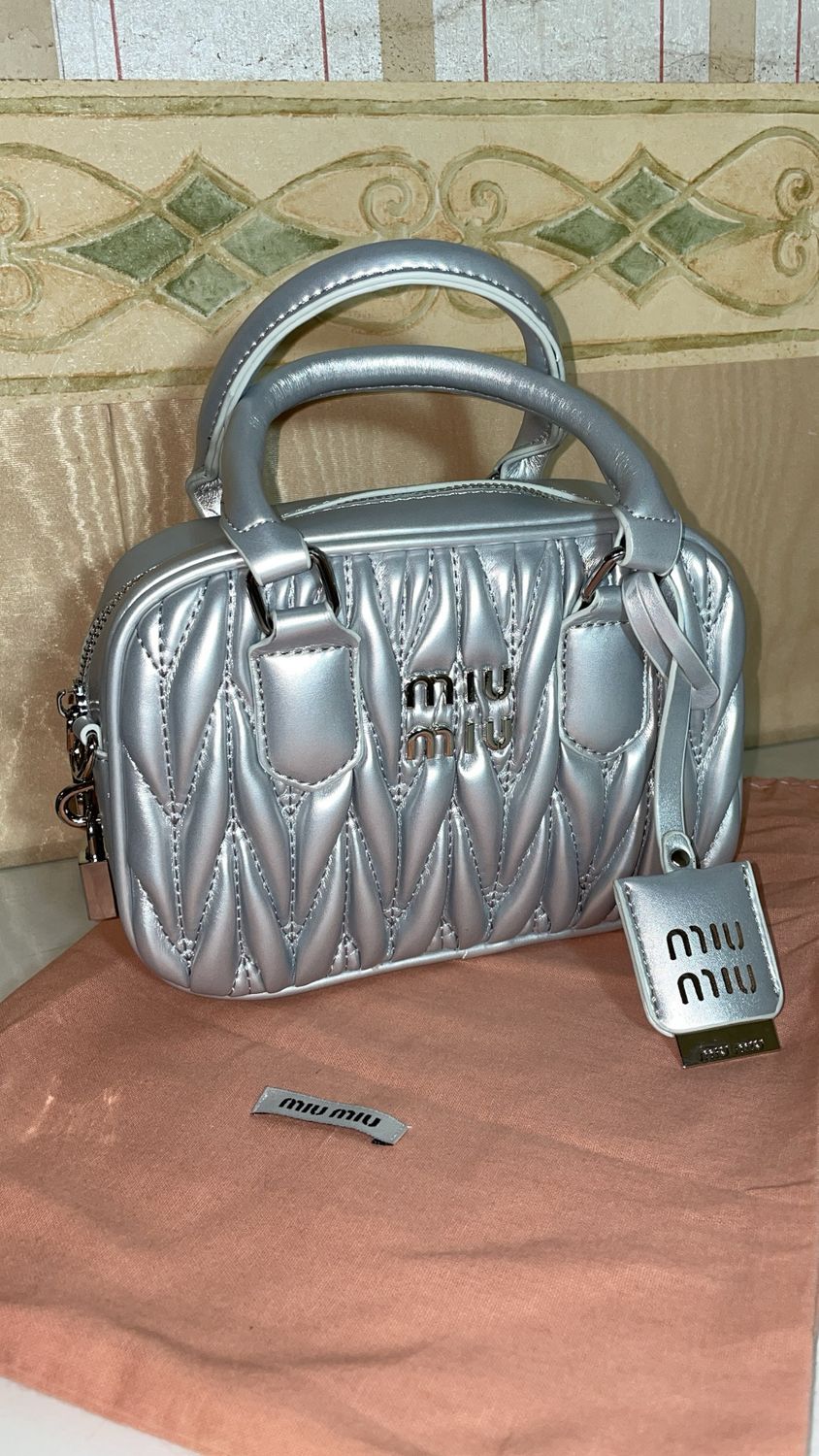 Borsa bauletto Miu