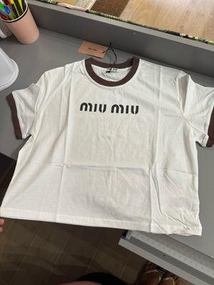 T-shirt miu brown