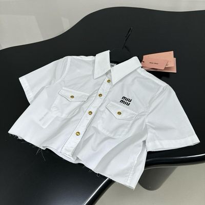 Camicia miu mezza manica