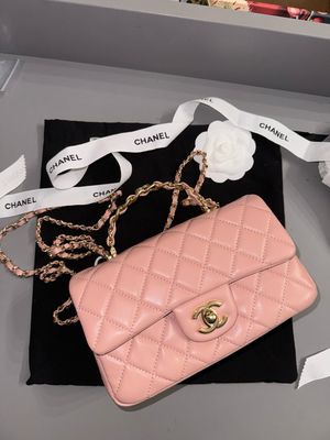 Borsa cha manico pink