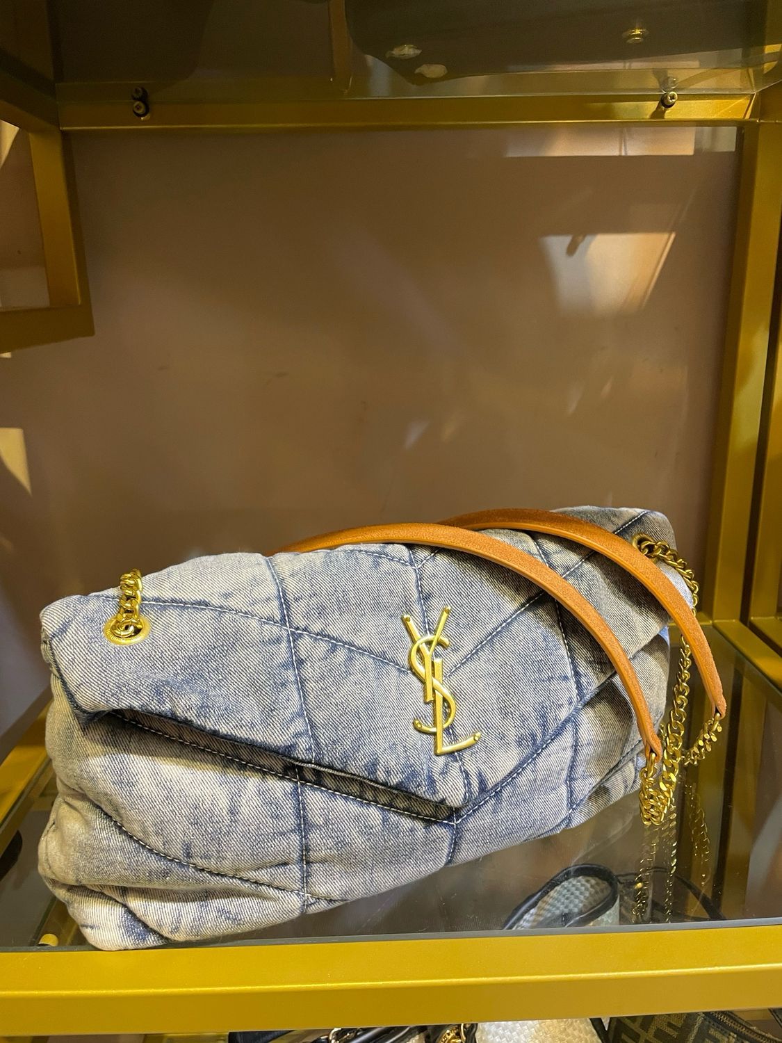 Borsa ysl puffer jeans big 